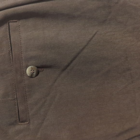 Nwt Tori Richards tencel shorts sustainable mocha men's size 32 - Picture 4 of 14